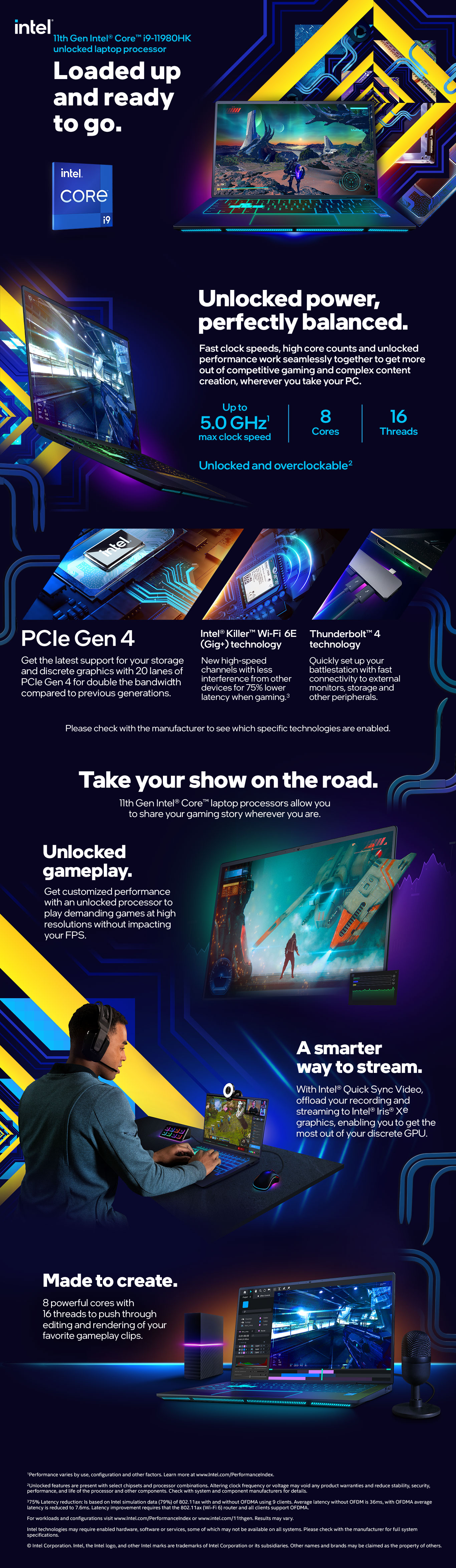 Intel Gaming Access - Unleash the Beast: 11th Gen Intel Core H-Series  Launches